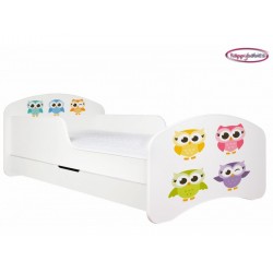 Otroška postelja Animals Sovice AM02